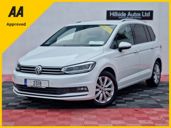 Volkswagen Touran SUV, Diesel, 2018, White