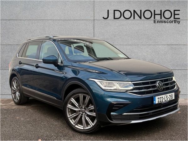 Volkswagen Tiguan SUV, Diesel, 2022, Blue