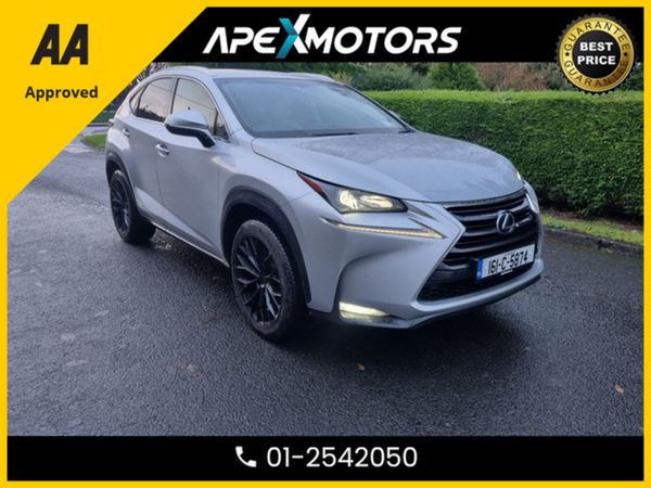 Lexus NX SUV, Petrol Hybrid, 2016, Silver
