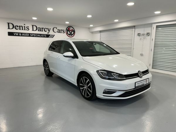 Volkswagen Golf Hatchback, Petrol, 2019, White