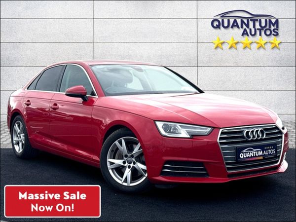 Audi A4 Saloon, Diesel, 2018, Red