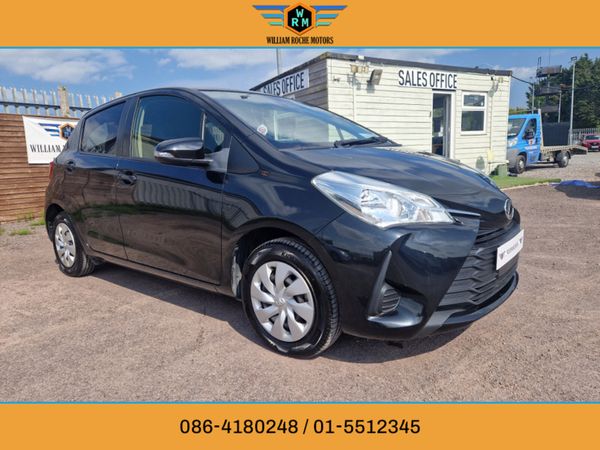 Toyota Vitz Hatchback, Petrol, 2019, Black