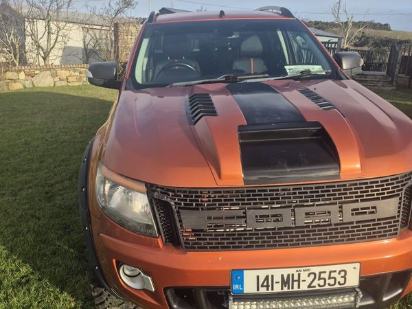 Ford Ranger Crew Cab, Diesel, 2014, Orange