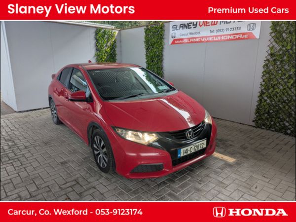 Honda Civic Hatchback, Diesel, 2014, Red