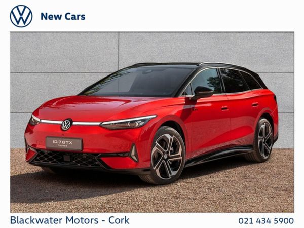 Volkswagen ID.7 Estate, Electric, 2026, Red