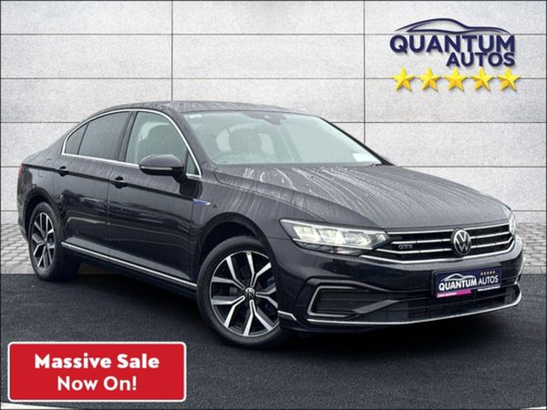 Volkswagen Passat Saloon, Petrol Plug-in Hybrid, 2022, Black
