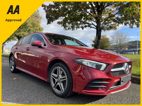 Mercedes-Benz A-Class Hatchback, Petrol Hybrid, 2021, Red