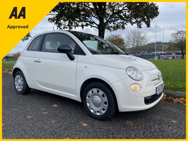 Fiat 500 Hatchback, Petrol, 2015, White