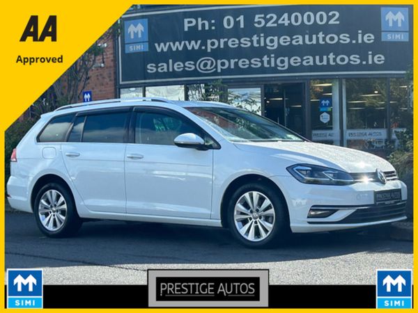 Volkswagen Golf Estate, Petrol, 2017, White