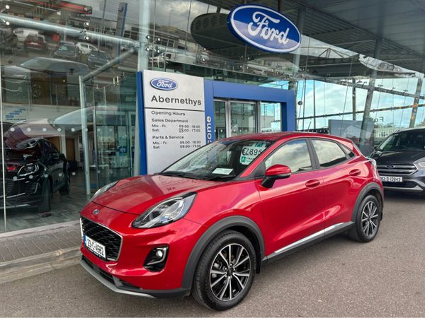 Ford Puma MPV, Petrol Hybrid, 2023, Red