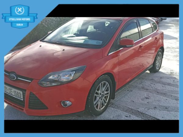 Ford Focus Hatchback, Diesel, 2013, Red