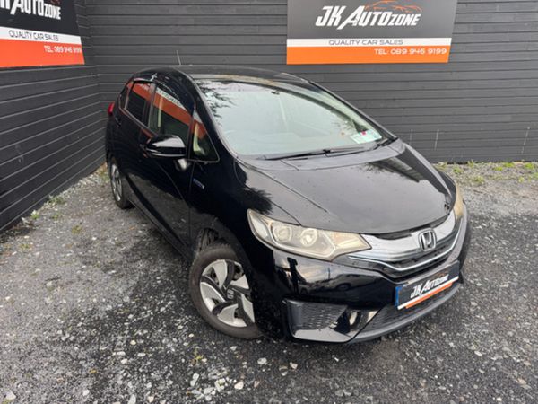 Honda Fit Hatchback, Petrol Hybrid, 2014, Black