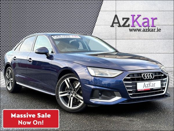 Audi A4 Saloon, Diesel, 2022, Blue