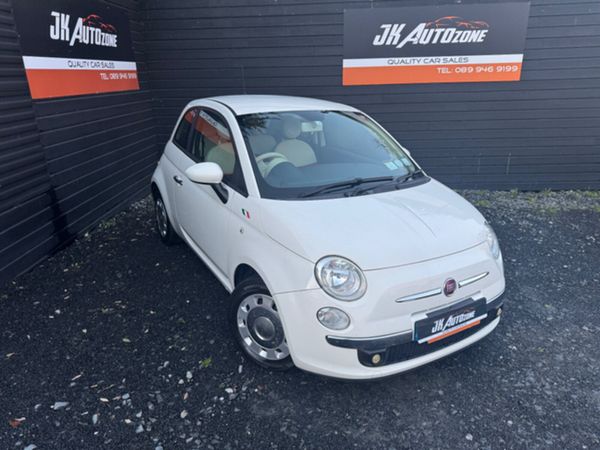 Fiat 500 Hatchback, Petrol, 2014, White