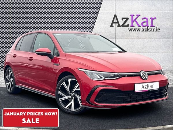Volkswagen Golf Hatchback, Petrol, 2021, Red