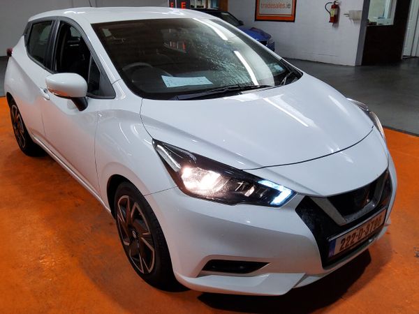 Nissan Micra Hatchback, Petrol, 2022, White