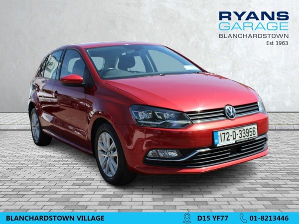 Volkswagen Polo Hatchback, Petrol, 2017, Red