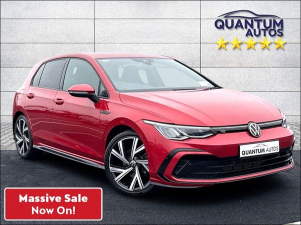 Volkswagen Golf Hatchback, Petrol, 2021, Red
