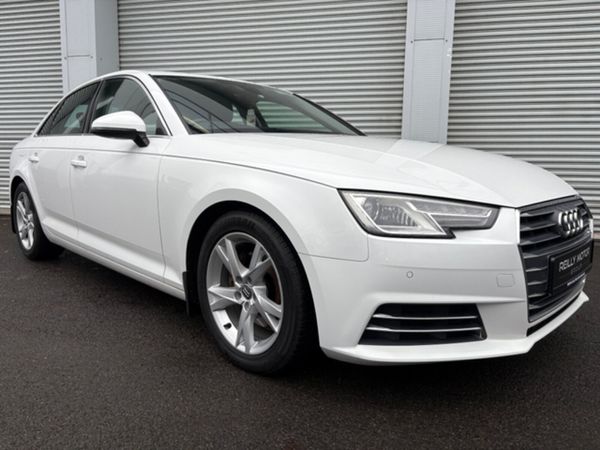 Audi A4 Saloon, Diesel, 2017, White