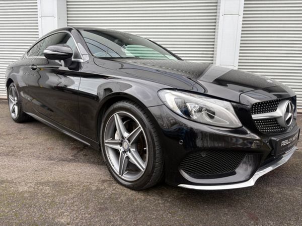 Mercedes-Benz C-Class Coupe, Diesel, 2017, Black