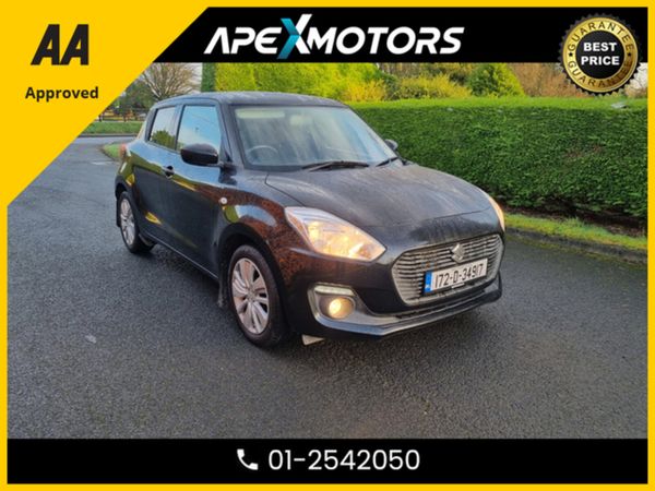 Suzuki Swift Hatchback, Petrol, 2017, Black