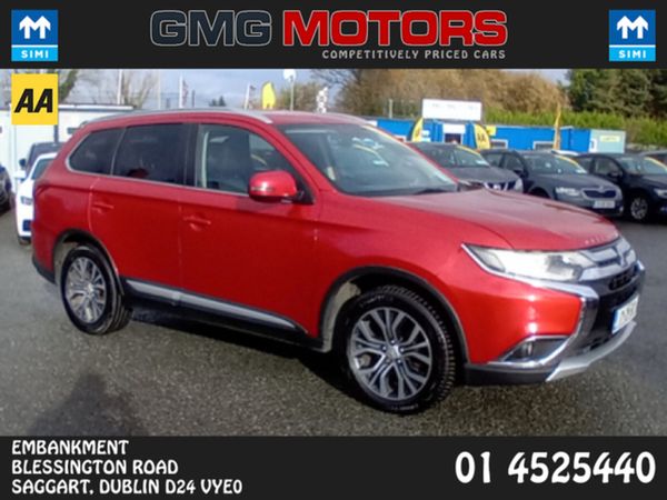 Mitsubishi Outlander Estate, Diesel, 2017, Red