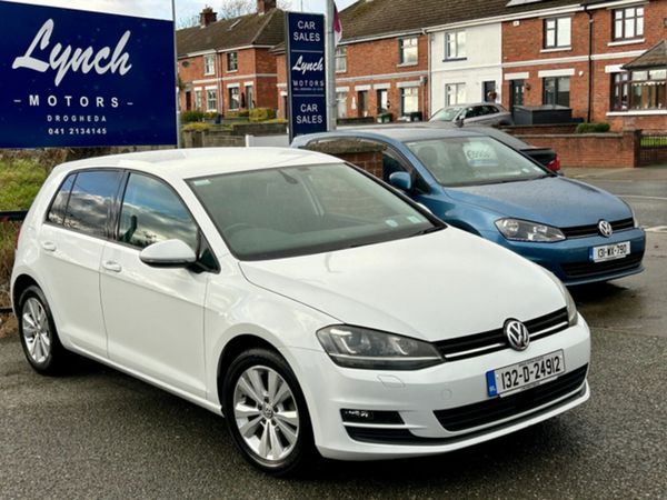 Volkswagen Golf Hatchback, Petrol, 2013, White