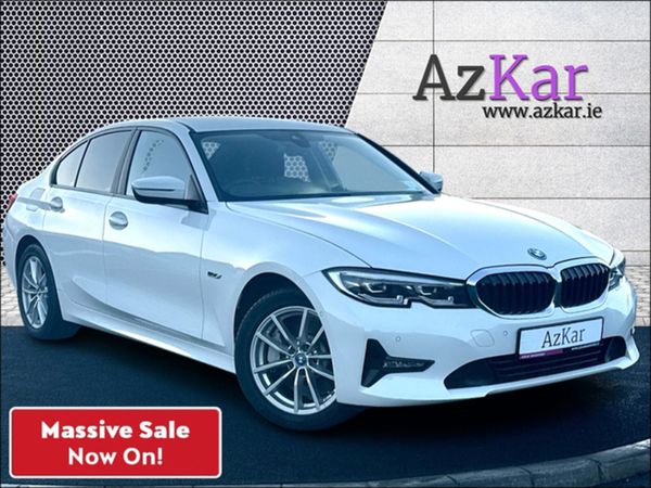 BMW 3-Series Saloon, Petrol Plug-in Hybrid, 2022, White