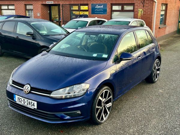 Volkswagen Golf Hatchback, Diesel, 2019, Blue