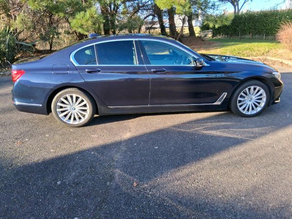 BMW 7-Series Saloon, Diesel, 2016, Blue