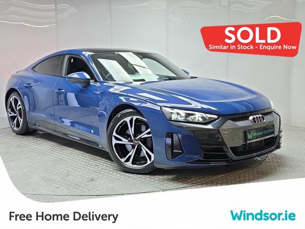 Audi e-tron GT quattro Saloon, Electric, 2023, Blue