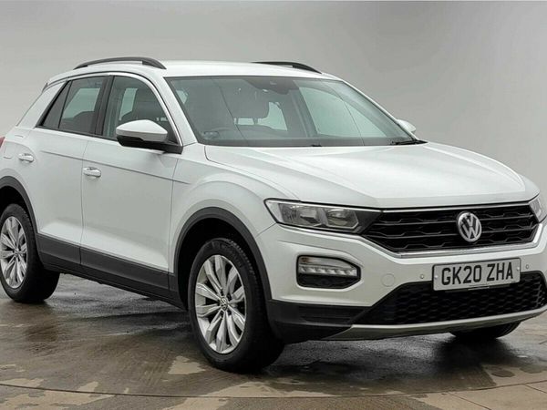 Volkswagen T-Roc Hatchback, Petrol, 2020, White