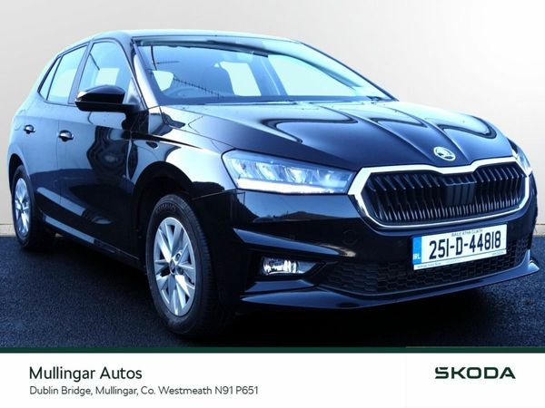 Skoda Fabia Hatchback, Petrol, 2025, Black