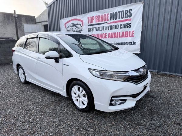 Honda Fit Estate, Petrol Hybrid, 2015, White