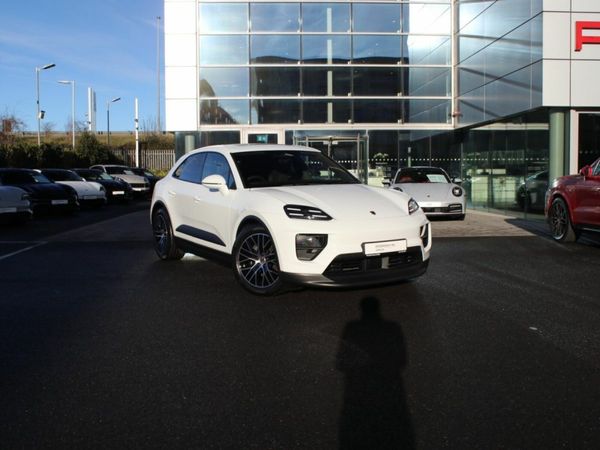 Porsche Macan SUV, Electric, 2026, White