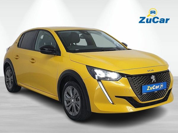 Peugeot 208 Hatchback, Electric, 2023, Yellow