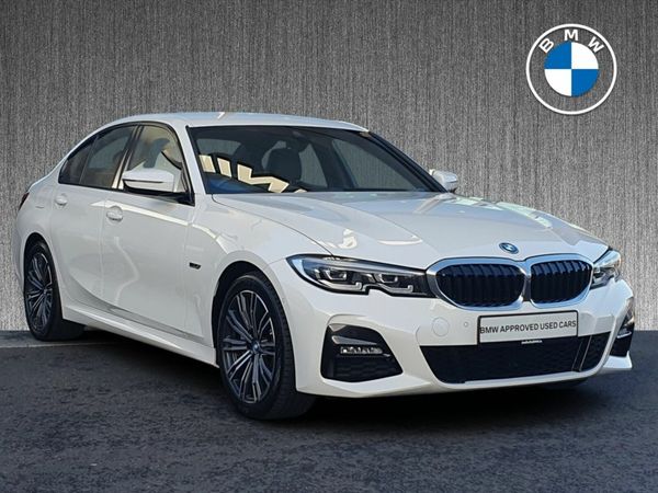 BMW 3-Series Saloon, Petrol Plug-in Hybrid, 2022, White