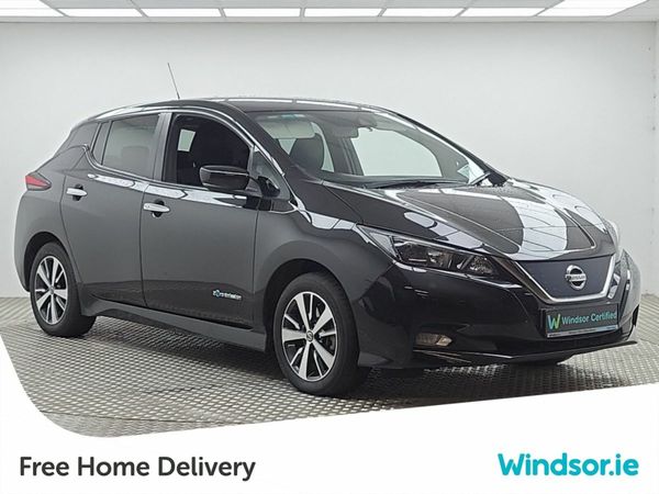 Nissan Leaf Hatchback, Electric, 2021, Black