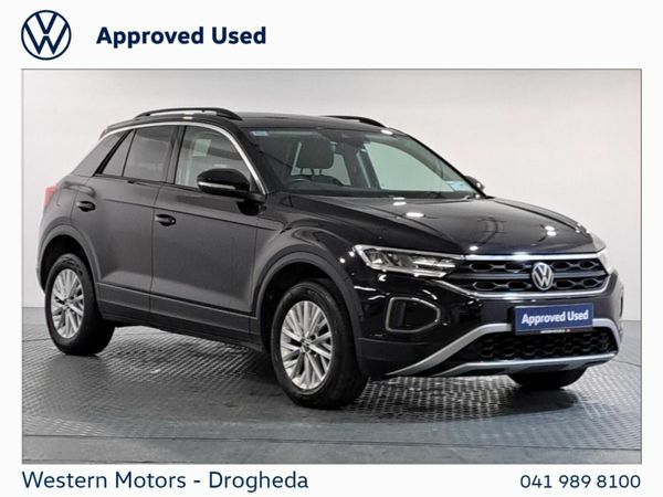 Volkswagen T-Roc SUV, Petrol, 2023, Black