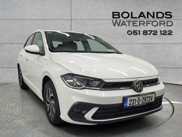 Volkswagen Polo Hatchback, Petrol, 2023, White
