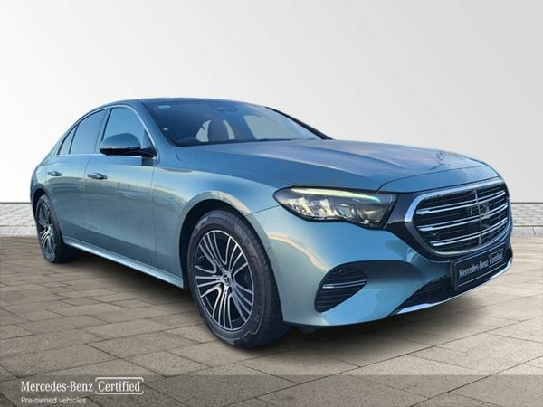 Mercedes-Benz E-Class Saloon, Diesel Hybrid, 2026, Green