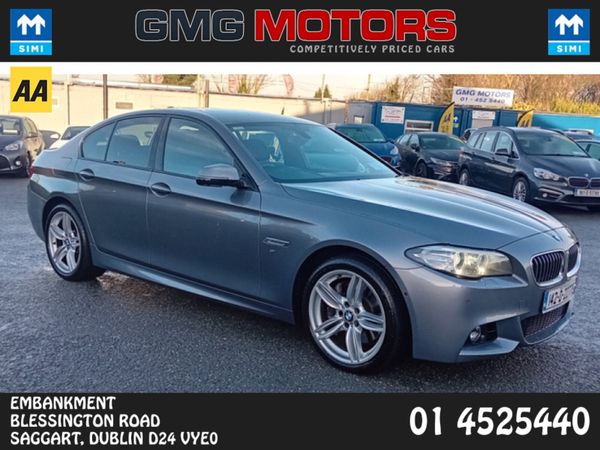 BMW 5-Series Saloon, Diesel, 2014, Grey