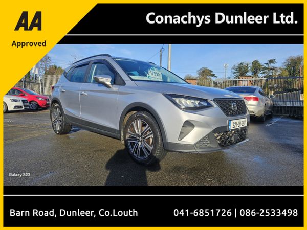 SEAT Arona Hatchback, Petrol, 2022, Grey