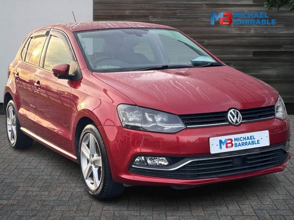 Volkswagen Polo Hatchback, Petrol, 2016, Red