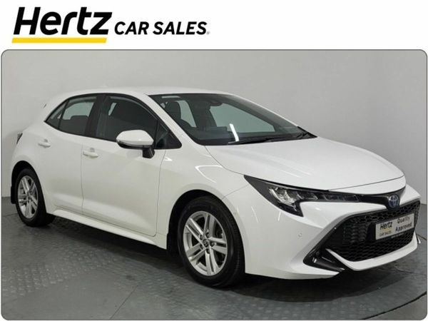 Toyota Corolla Hatchback, Petrol Hybrid, 2023, White
