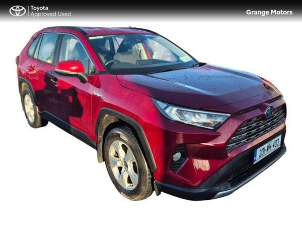 Toyota RAV4 SUV, Petrol Hybrid, 2020, Red