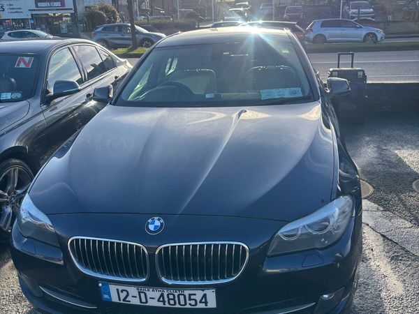 BMW 5-Series Saloon, Diesel, 2012, Blue