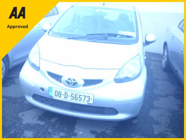 Toyota Aygo Hatchback, Petrol, 2008, Silver