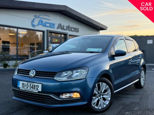 Volkswagen Polo Hatchback, Diesel, 2015, Blue
