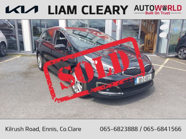 Kia Ceed Estate, Diesel, 2018, Black